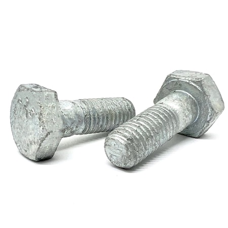 Boltsandnuts.Com 1 Piece 3/4-10x2-3/4in A325 Structural Hex Bolts Partial Thread Hot Dip Galvanized 75C275HSBA325G/PT-1